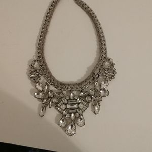 C+I Art deco statement necklace